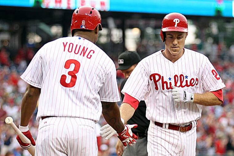 Phillies second baseman Chase Utley. (Yong Kim/Staff Photographer)