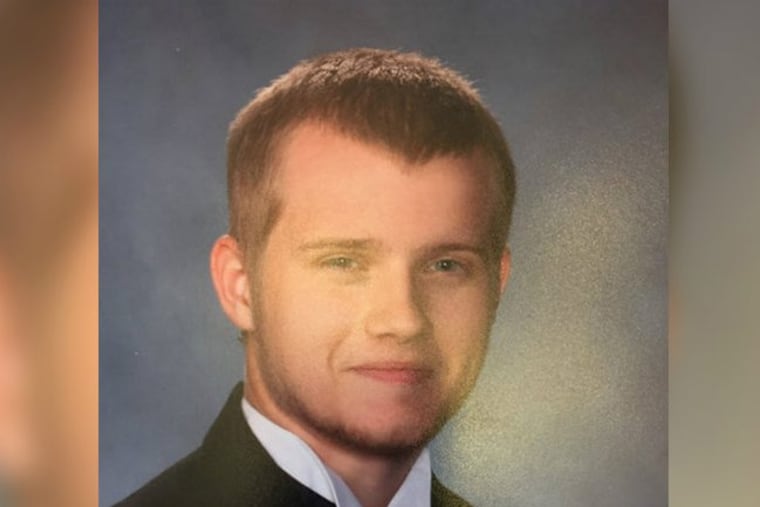 Timothy Ceaser, 22, went missing after he left a 7-Eleven at Bristol Pike and Neshaminy Road in Croydon, Bucks County, on the morning of June 1, 2017. Here, he is seen in a 2013 photo.