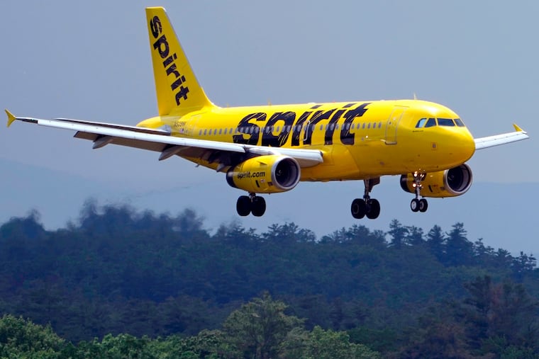 A Spirit Airlines 319 Airbus: The airline could be out of business if funding isn't secured soon.