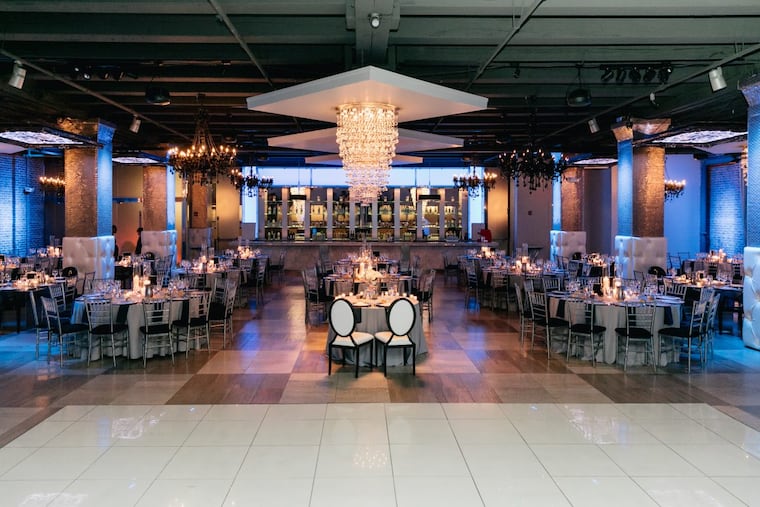 Ballroom at Tendenza wedding venue in Northern Liberties.