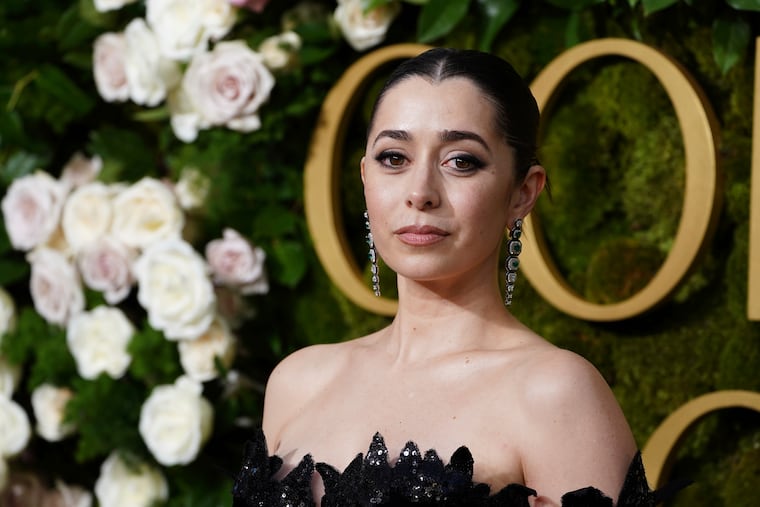 Cristin Milioti arrives at the 82nd Golden Globes on Sunday, Jan. 5, 2025, at the Beverly Hilton in Beverly Hills, Calif. (Photo by Jordan Strauss/Invision/AP)