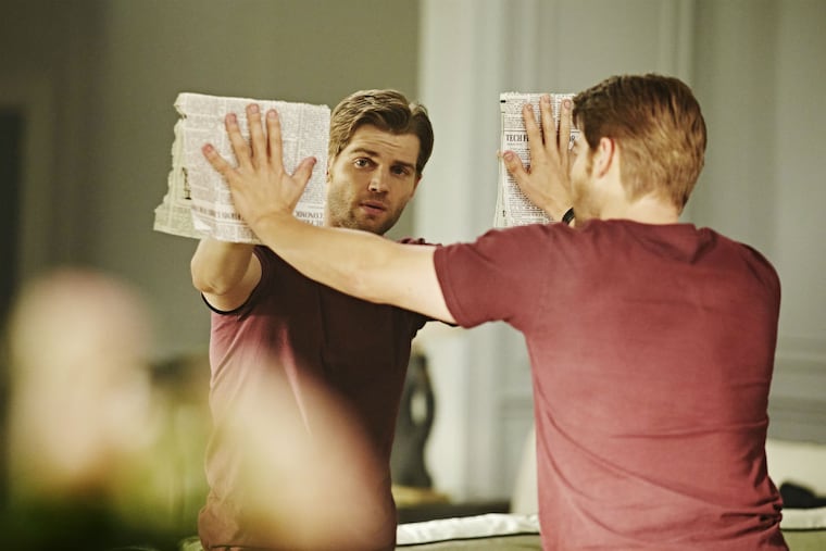 Warminster-raised Mike Vogel plays a farmer chosen to become the messenger of a mysterious invader in the Syfy miniseries "Childhood's End," beginning Monday, Dec. 14, 2015