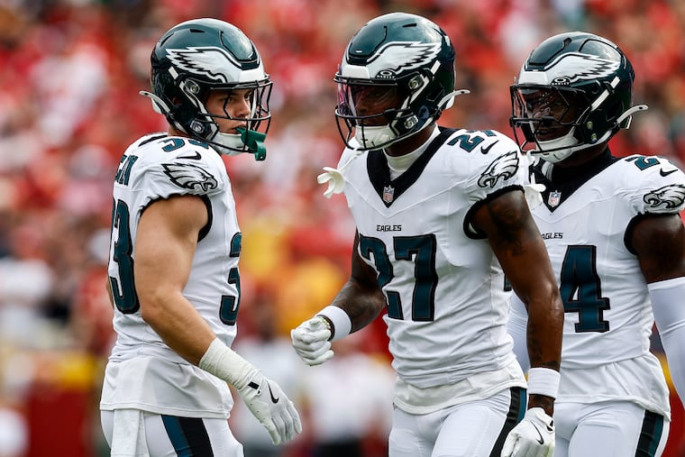 Cooper DeJean and Quinyon Mitchell were named first-team All-Pros on Saturday.