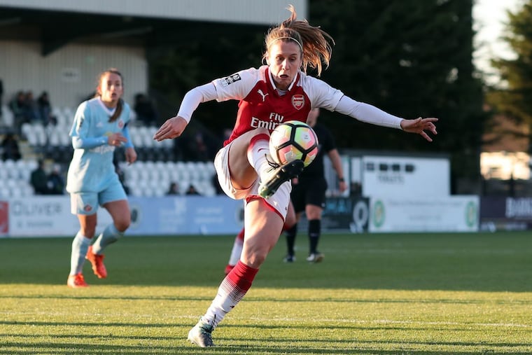 New Jersey-born former United States women’s national soccer star Heather O’Reilly has been playing for Arsenal’s women’s team since the start of 2016.