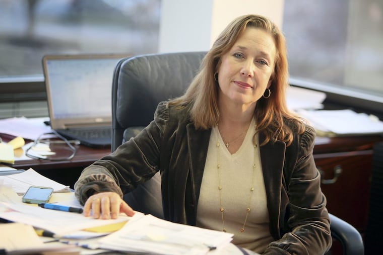 Attorney Nancy K. Raynor, of Raynor & Associates, at her law offices in Malvern in 2015.