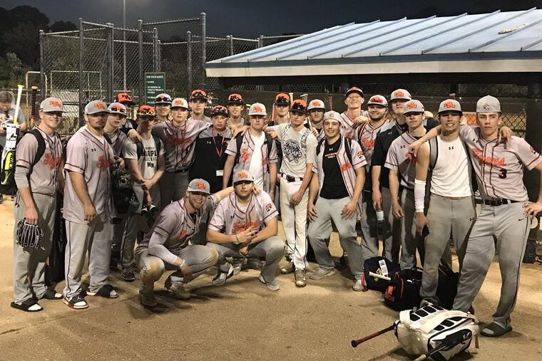The Marple Newtown baseball team stayed perfect with a 17-7 win over Radnor on Thursday.