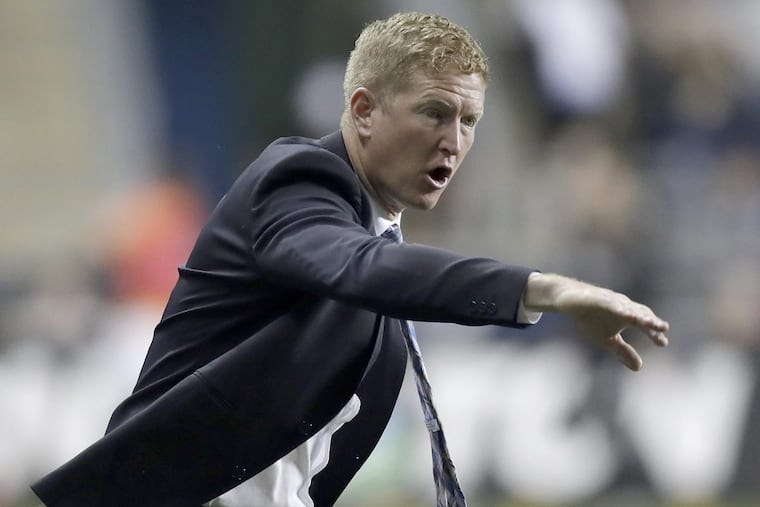 Philadelphia Union manager Jim Curtin believes strongly in his team’s system-based tactical approach to playing soccer.