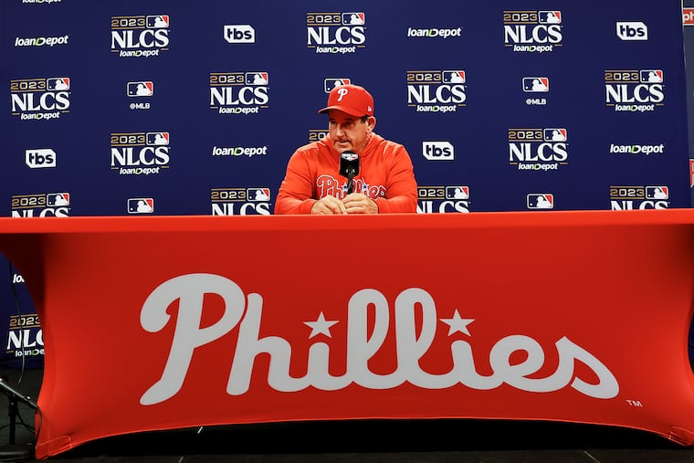 Manager Rob Thomson and the Phillies are back in the NLCS, this time with home-field advantage.