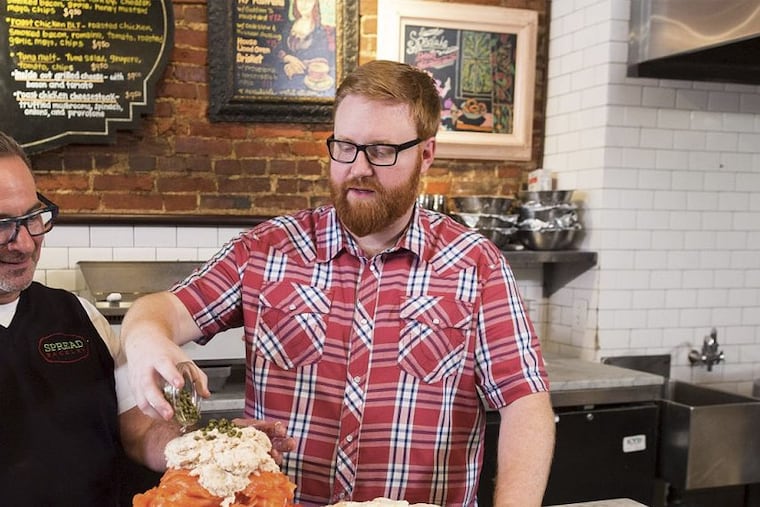 'Ginormous Food' host Josh Denny in a 2016 episode of ‘Ginormous Food’