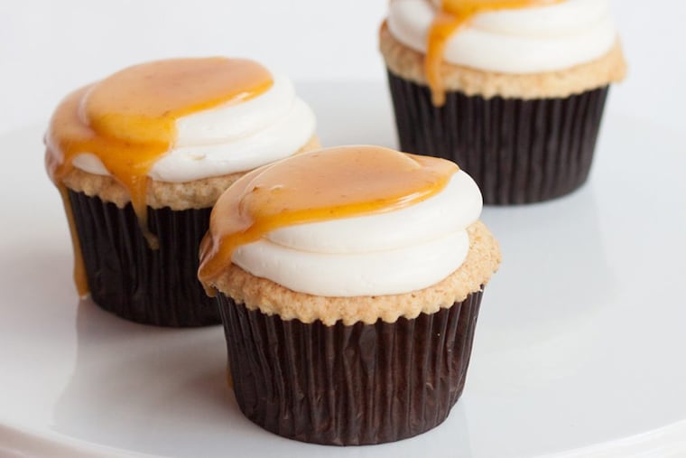 The “Hella Fall” cupcake from Whipped Bakeshop in Fishtown.