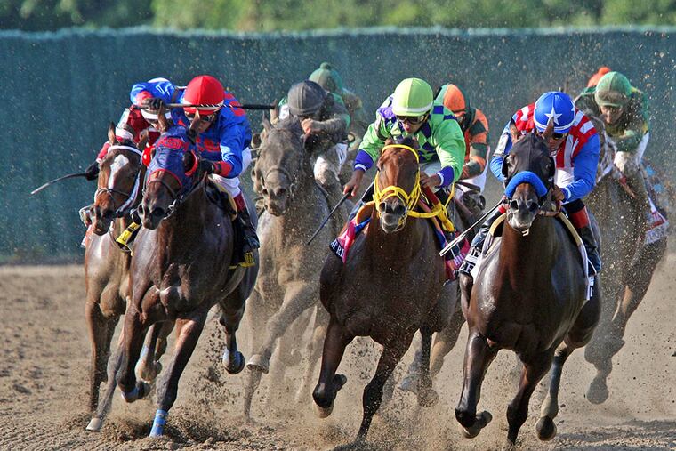 Monmouth Park is one of New Jersey's three active racetracks, along with Freehold Raceway and the Meadowlands. (ASSOCIATED PRESS)