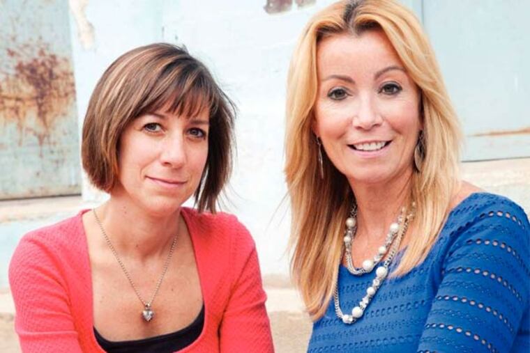 Philadelphia Daily News reporters Wendy Ruderman (left) and Barbara Laker.