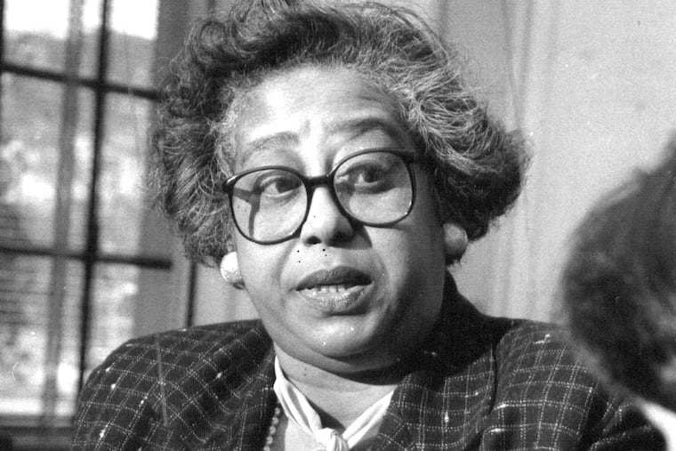 Former Philadelphia Schools Superintendent Constance Clayton.