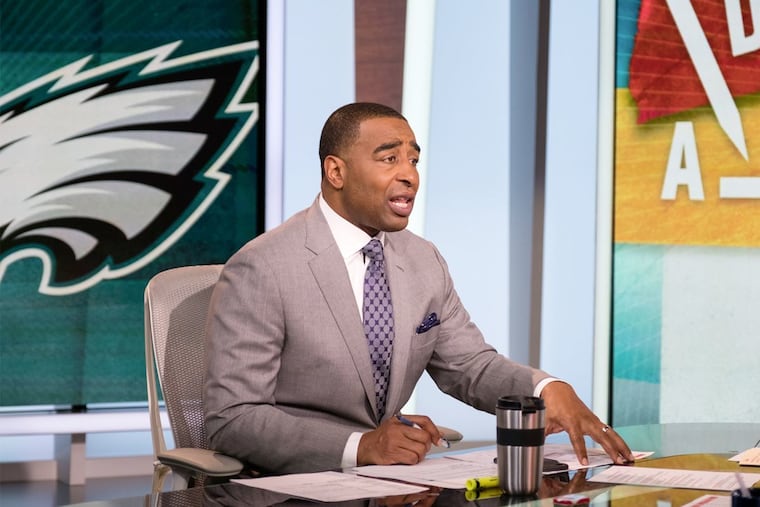 Hall of Famer and former Eagles receiver Cris Carter is out at Fox Sports after hosting the FS1 morning show "First Things First" since 2017.