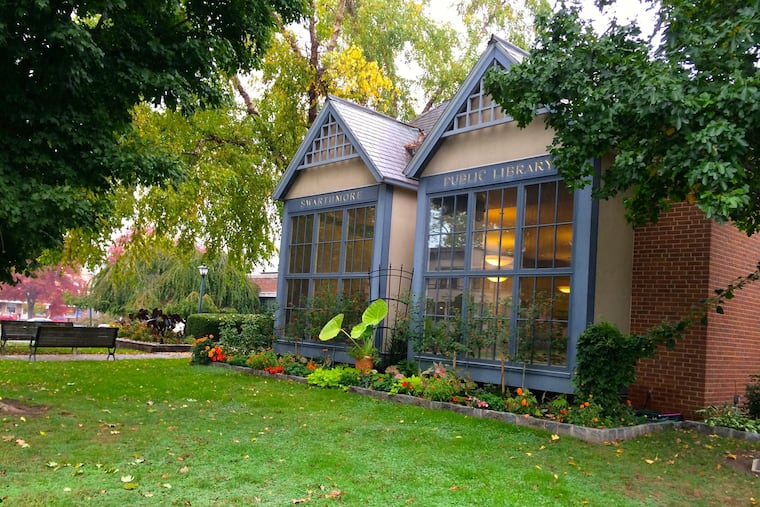 The Swarthmore Public Library in Swarthmore, Pa.