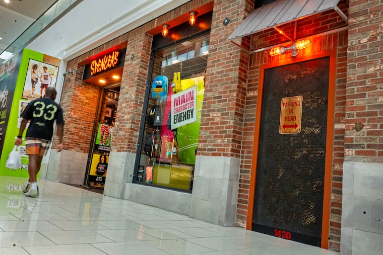 Spencer's in the Cherry Hill Mall on Thursday, July 9, 2026. It first opened at the mall in 1963 and is one of the only stores to stick around through 2026. Now Spencer's has moved to a bigger storefront.