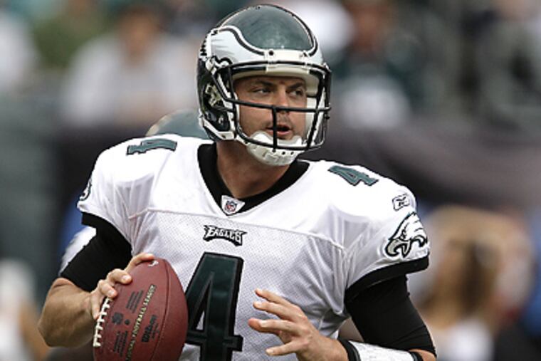 The Eagles and Kevin Kolb have agreed on a one-year extension. (David Maialetti / Staff Photographer)