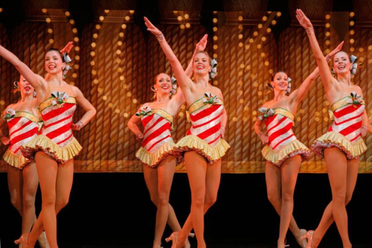 Rockettes perform "12 Days of Christmas," Radio City Christmas Spectacular. (MCT)