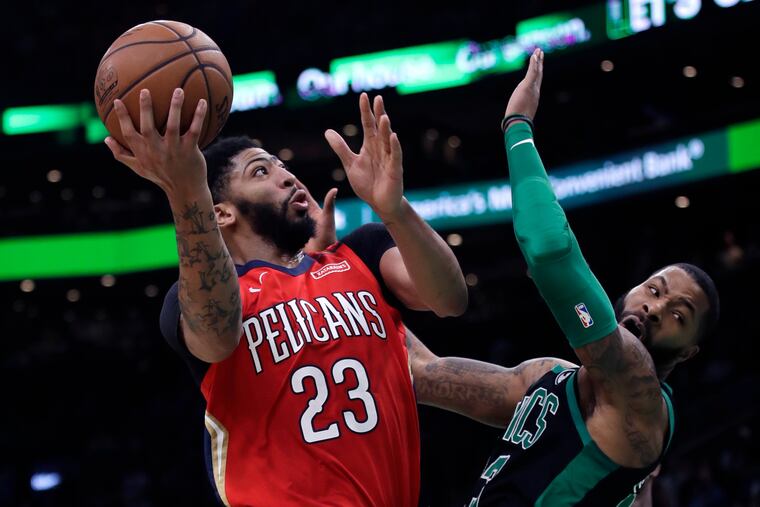 How well would Anthony Davis (23) fit in with the Sixers?