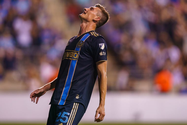 Union forward Chris Donovan could be in line for a start Saturday with Julián Carranza out injured.