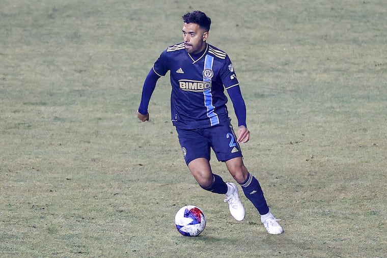 Matt Real started for the Union against Kansas City last Saturday, and is expected to start again this Saturday at FC Cincinnati.