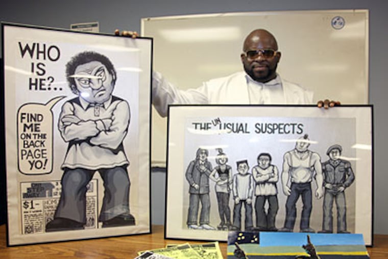 Robert Hayes is co-creator of "Li'l Addict." (RACHEL GOUK / Staff Photographer)