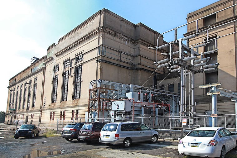 The Delaware Station plant is between the river and I-95. MICHAEL BRYANT / Staff Photographer