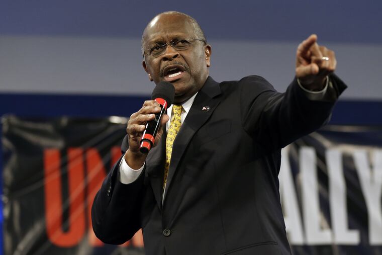 President Donald Trump is considering former Republican presidential hopeful Herman Cain for a seat on the Federal Reserve Board.
