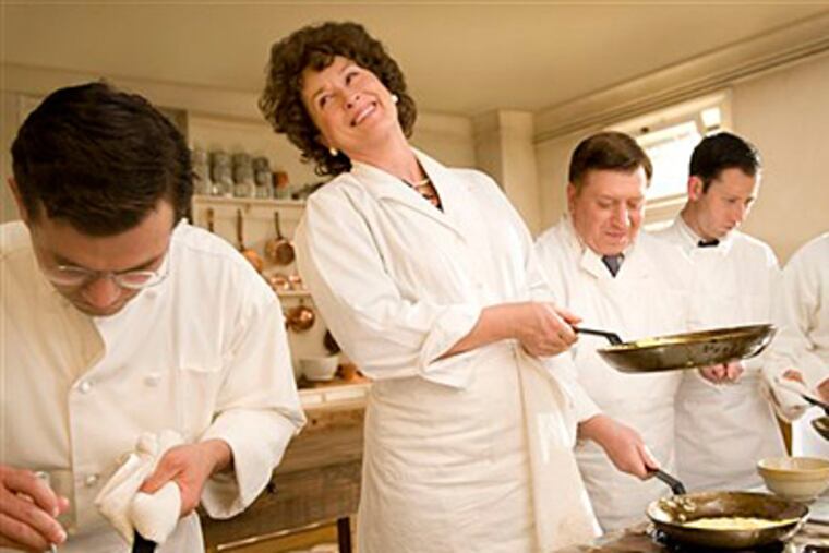 This photo released by Sony Pictures shows Meryl Streep as Julia Child in the new release "Julie & Julia. (AP Photo/Sony Pictures,Jonathan Wenk)