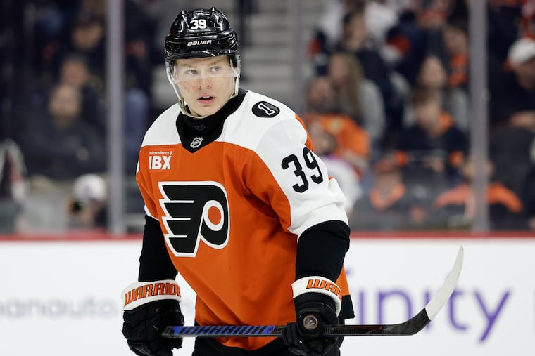 Flyers right wing Matvei Michkov will be a healthy scratch in Game 5.