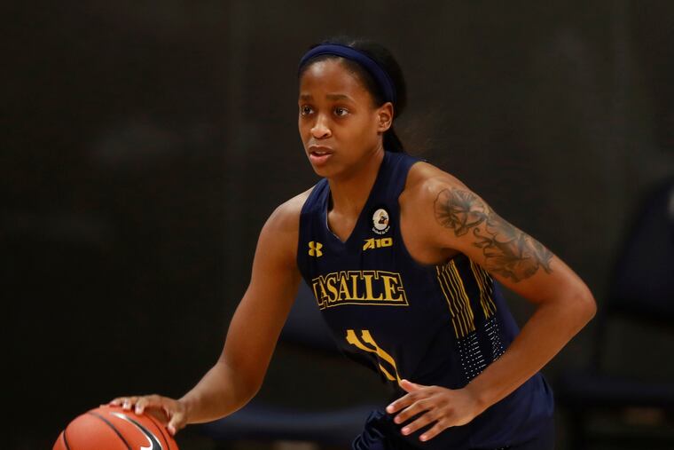 La Salle coach Mountain MacGillivray referred to Deja King, above, as his team's best on-ball defender.