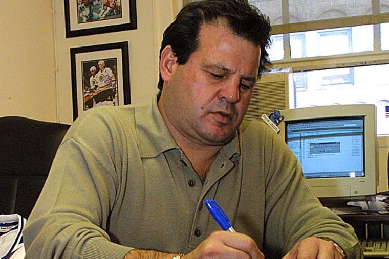 You don't have to believe in miracles to own the jersey Mike Eruzione wore - and the stick he used - in the U.S.'s 4-3 win over the Soviet Union at the 1980 Winter Olympics in Lake Placid, N.Y. (John-Marshall Mantel/AP)