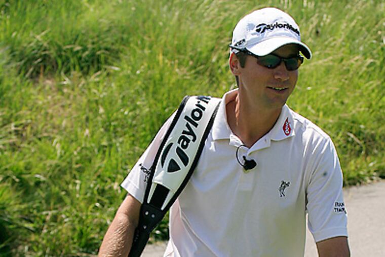 Sean O'Hair hopes for a larger fan base at home at Aronimink. (Akira Suwa / Staff Photographer)