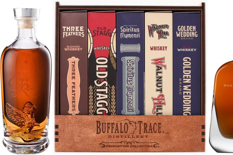 A collection of some of the rare bottles of whiskey included in the Pennsylvania Liquor Control Board's latest Limited-Release Lottery.