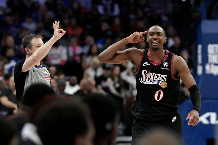 On Sunday, Tyrese Maxey of the Sixers will be an All-Star starter for the first time.