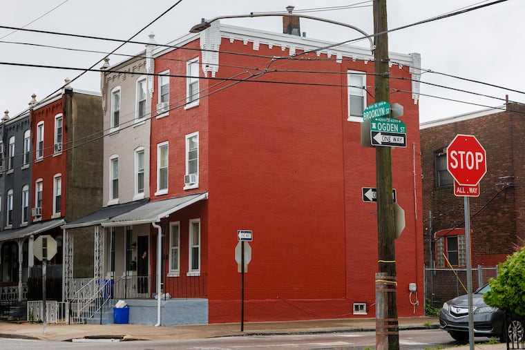 The 800 block of Brooklyn Street in Philadelphia on Thursday.