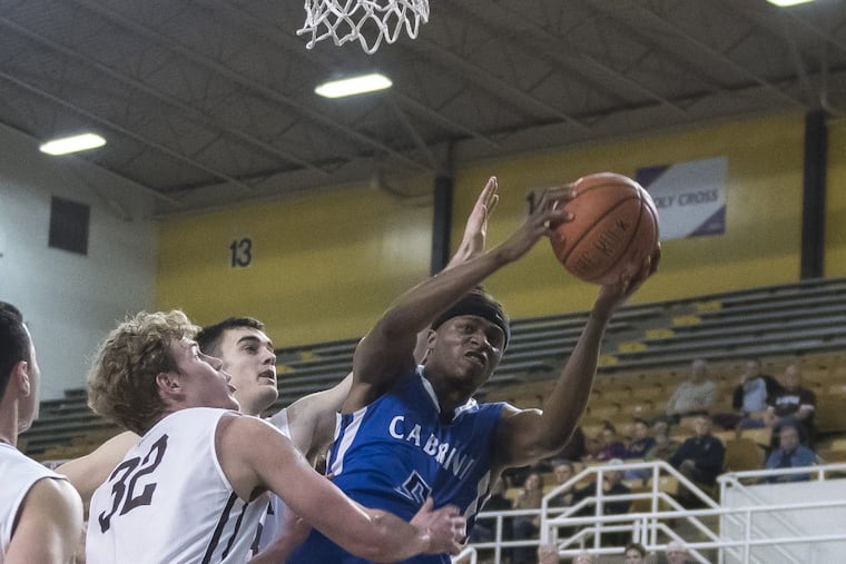 Cabrini's Tyheim Monroe leads NCAA Division III in rebounding for the third straight season.