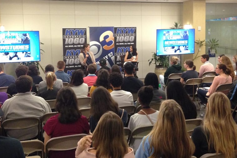 Newstudies was created by Group W founders as a public service to enable local area high school students to get a taste of broadcast journalism at a major market radio and TV station.