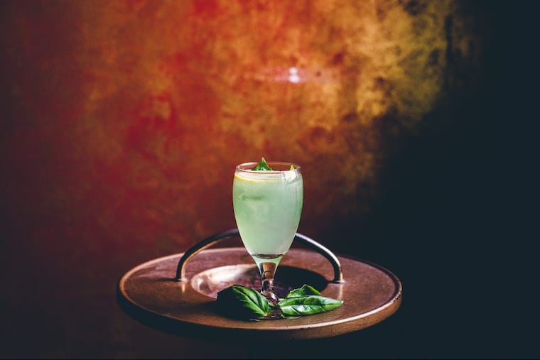 Guido Martelli of the Palizzi Social Club offers up this Eagles green “Road to Victory” punch for Super Bowl Sunday.