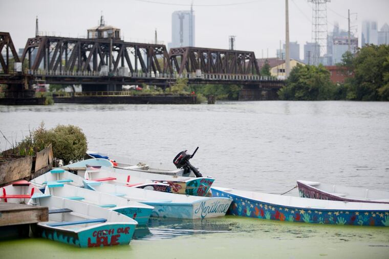 The Schuylkill River in Gray’s Ferry.