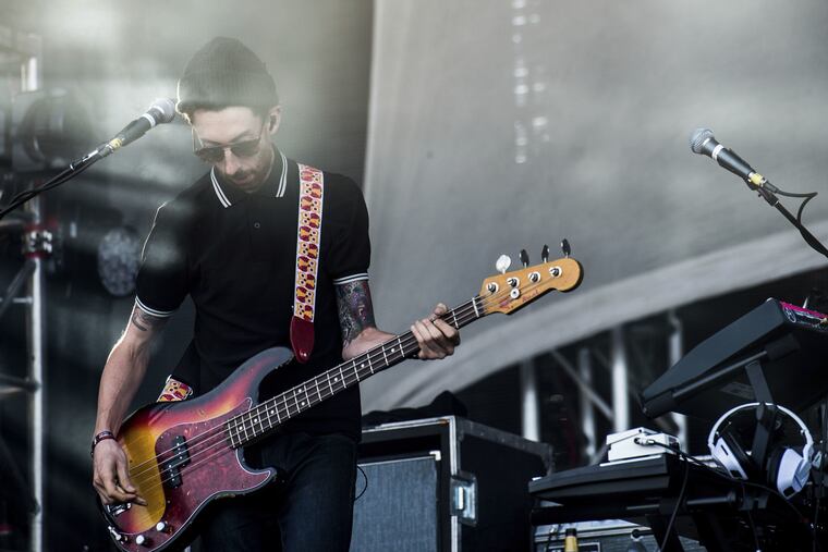 Jeff Apruzzese of Passion Pit performs at the Austin City Limits Music Festival on Oct. 5, 2013, in Austin, Texas.