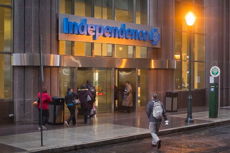 Independence Blue Cross on Market Street in Philadelphia.