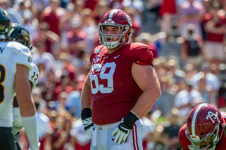 The loss of Alabama center Landon Dickerson to injury could swing things in favor of Notre Dame in the Rose Bowl.