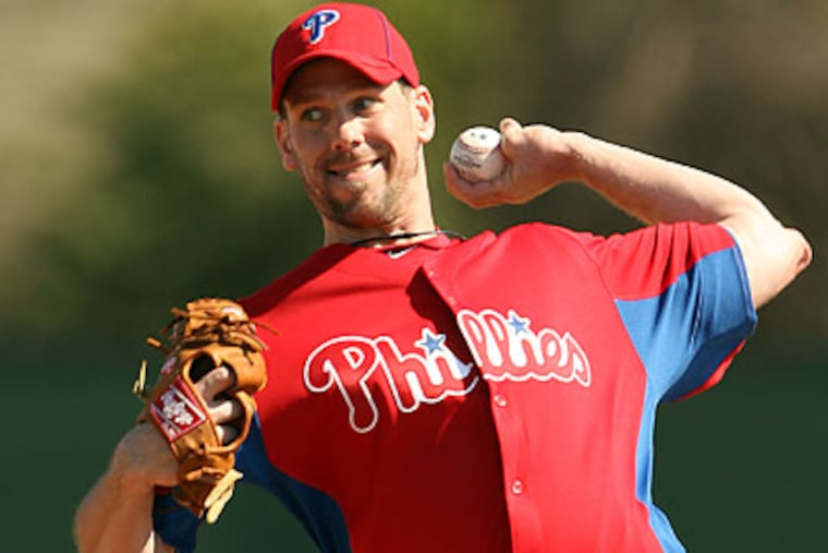 "We have a lot of talent to pick up the slack in case something bad happens," Cliff Lee said. (Yong Kim/Staff Photographer)