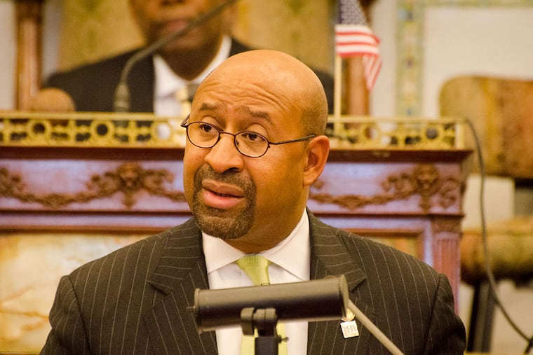 Mayor Michael Nutter addresses City Council March 5, 2015.