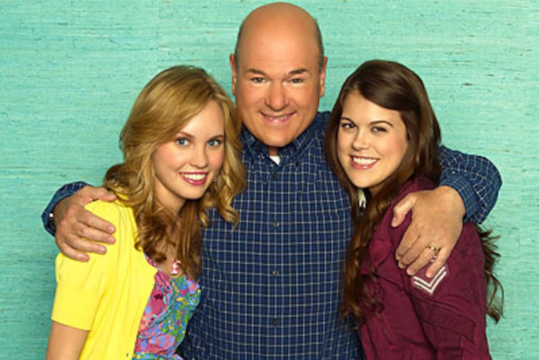 Starring in "10 Things I Hate About You" are (from left) Meaghan Jette Martin, Larry Miller and Lindsey Shaw.