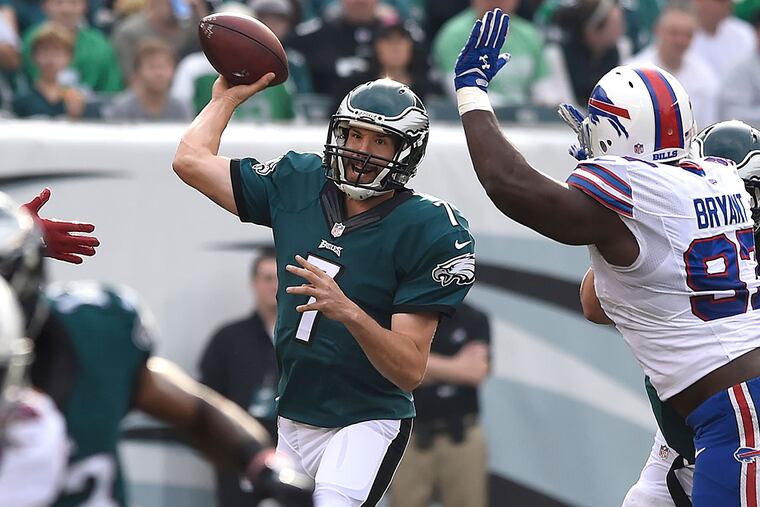 Eagles quarterback Sam Bradford.