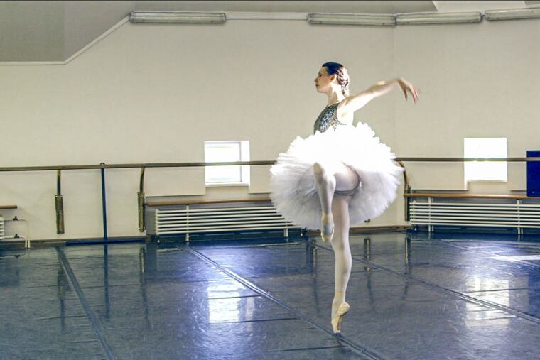 Prima ballerina Maria Alexandrova in a scene from "Bolshoi Ballet," an HBO documentary premiering Monday, Dec. 21