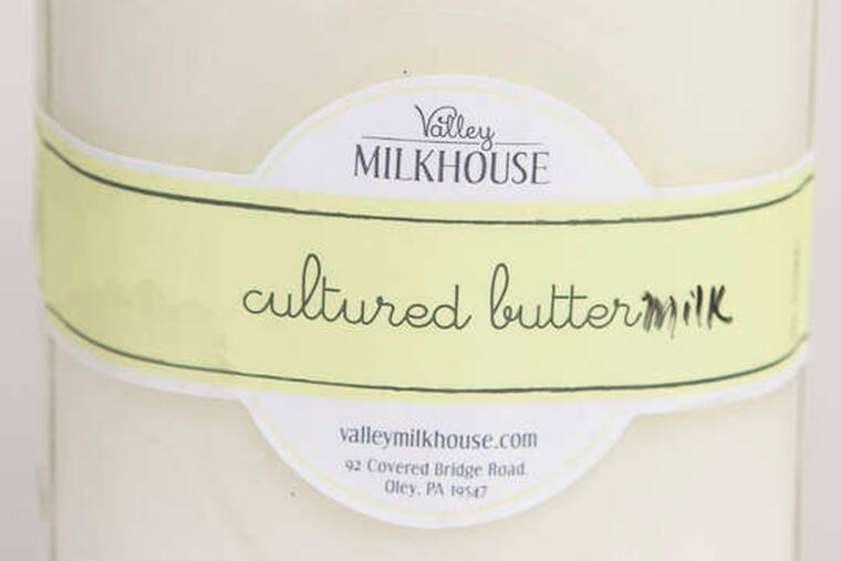 Valley Milkhouse of Berks County sells its buttermilk at High Street on Market.