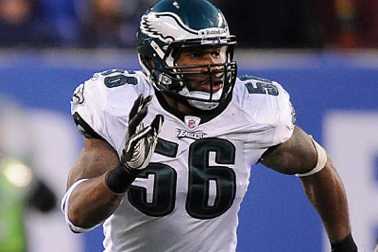 Akeem Jordan was the only unrestricted free agent to return to the Eagles after the NFL lockout. (Clem Murray/Staff file photo)